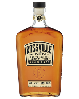 Bottle of MASTER CRAFTED STRAIGHT RYE WHISKEY BARREL PROOF